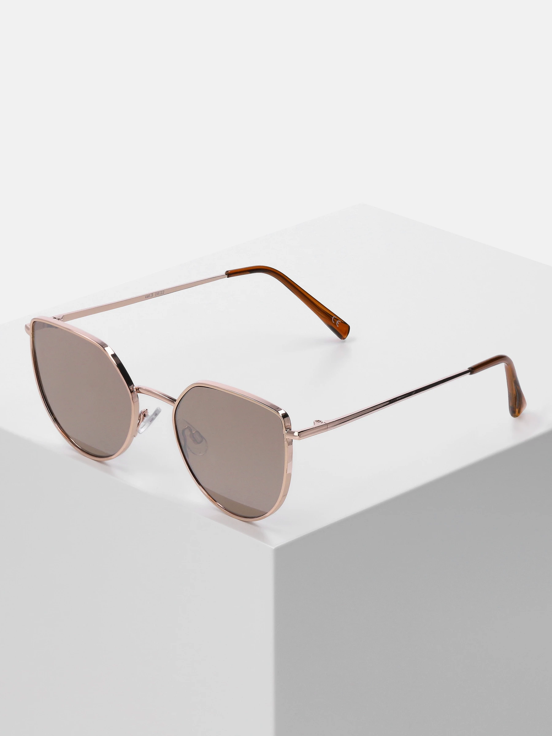 Accessories Cateye-Sonnenbrille Mit Braunen Gläsern 7 Accessories Cateye-Sonnenbrille Mit Braunen Gläsern – Bild 5
